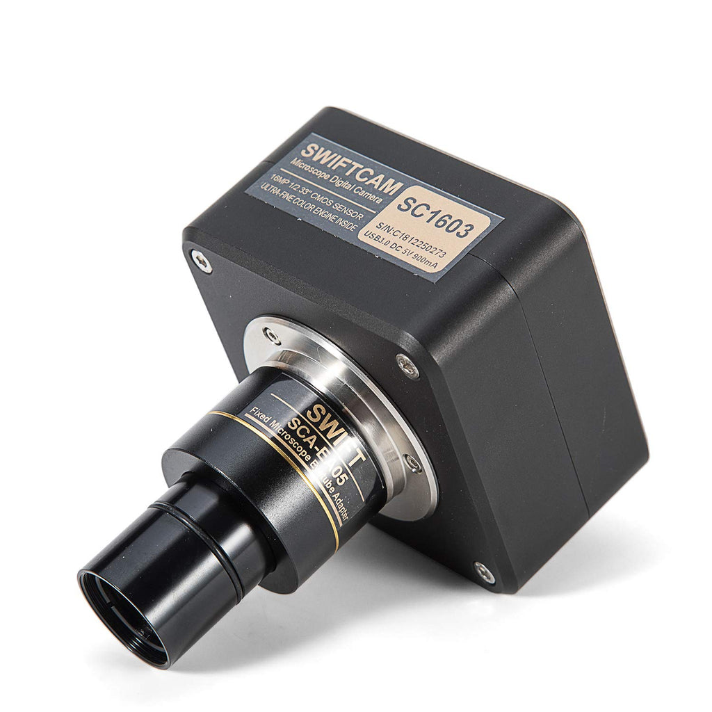 18 Megapixel Camera for Microscopes with Reduction Lens and USB 3.0 Cable Z92055