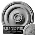 15 3/4x22OD x 1 1/2x22P Hand-Painted Ceiling Medallion Q58345