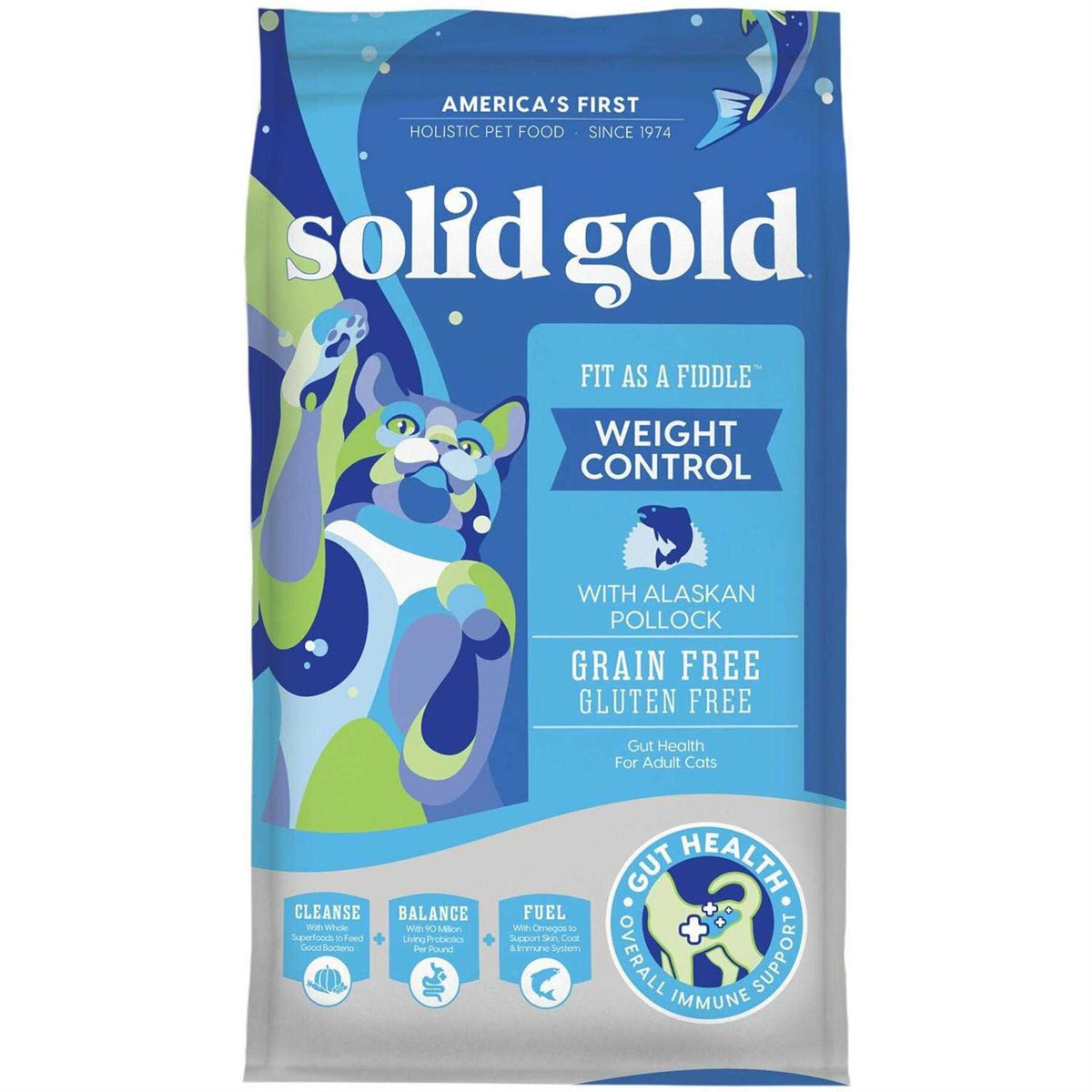 Grain-Free Alaskan Pollock Dry Cat Food M72224