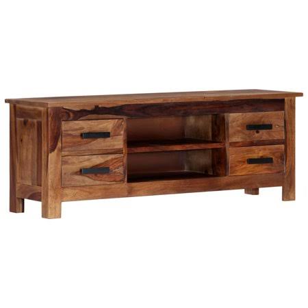 Solid Sheesham Wood TV Cabinet W300