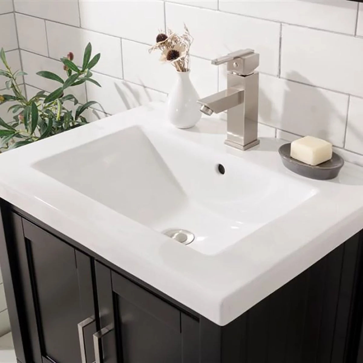 24" Espresso Sink Vanity U970452