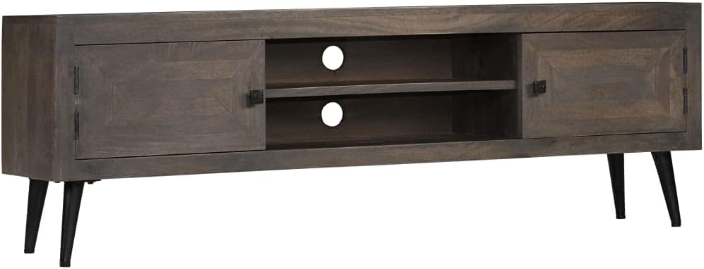 TV Cabinet Solid Mango Wood S453516