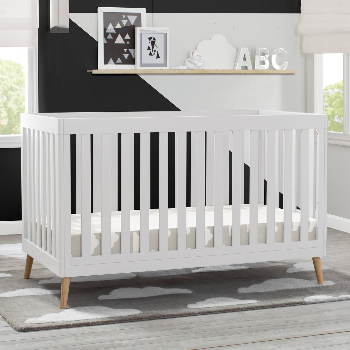 4-in-1 Convertible Crib C173
