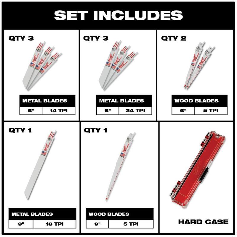 12V Lithium-Ion Brushless Cordless 26-Piece Wood/Metal Cutting Blade Set J538359