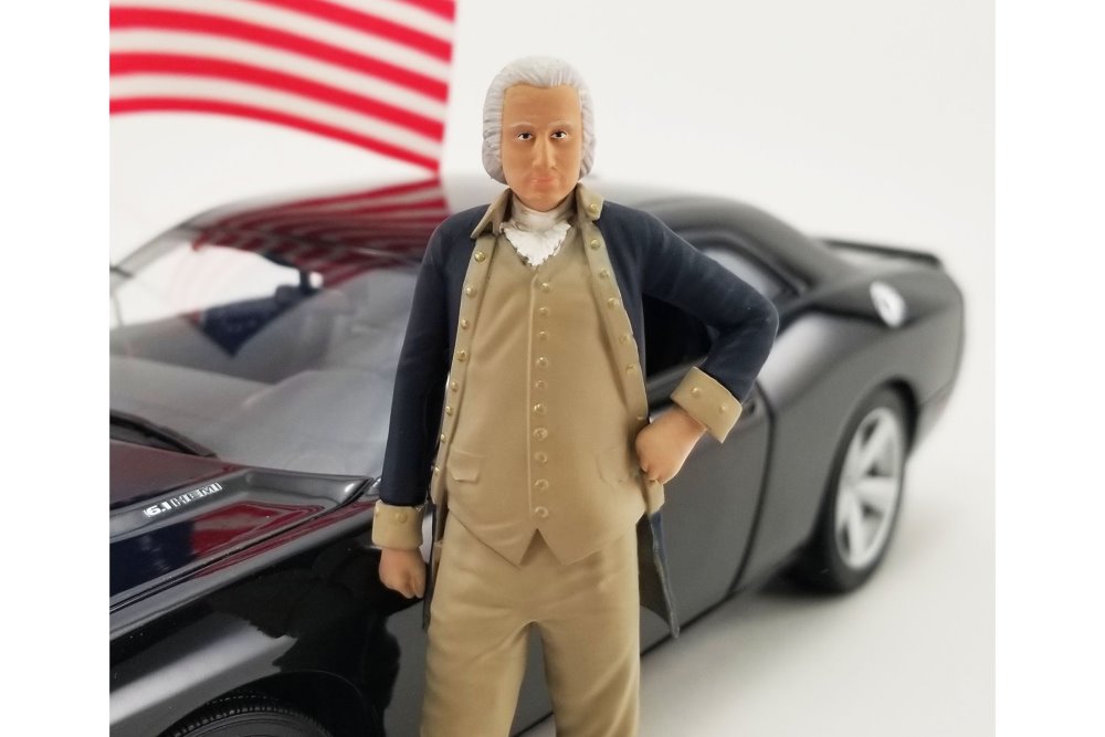 Matte Black 1/18 Scale Diecast Model Toy Car H886483