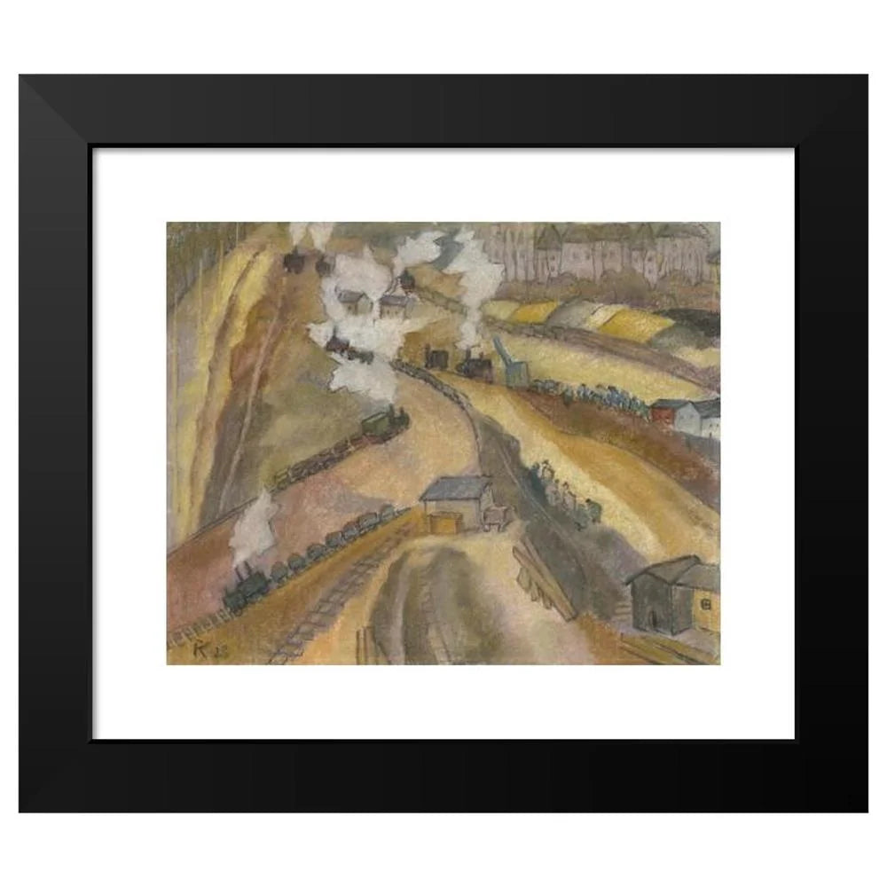 Black Framed Museum Art Print N54634