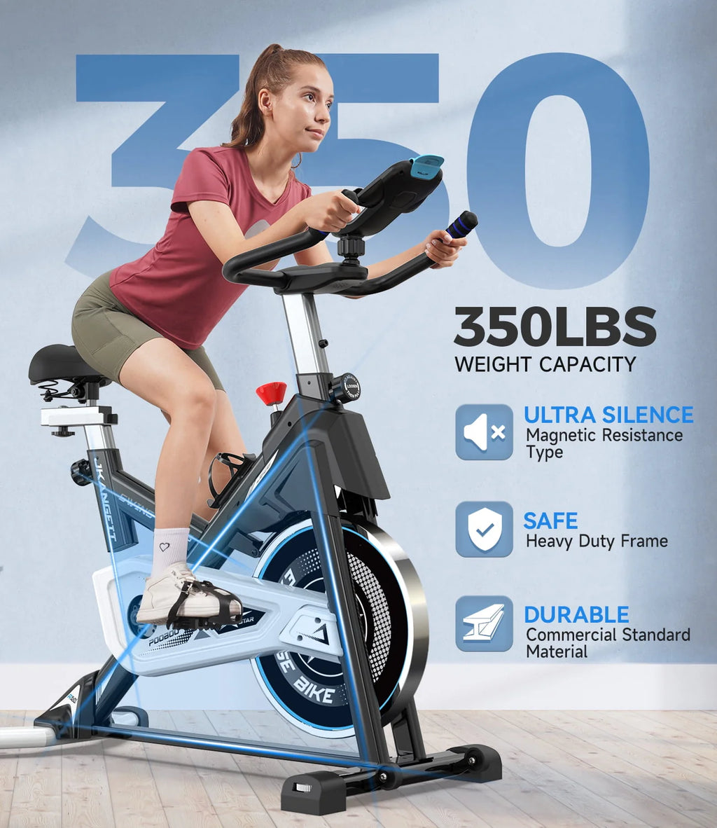 Magnetic Exercise Bike with Heavy-duty Flywheel K162229