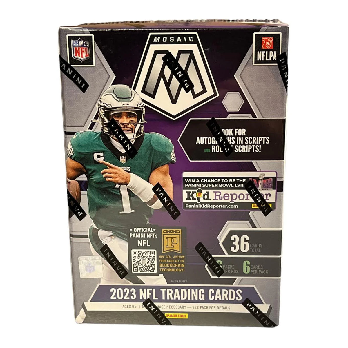 2023 Panini Mosaic Football Blaster Box R386