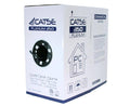 Cat5e Shielded Bulk Ethernet Cable, Plenum CMP, 24 AWG, 1000ft White C557844