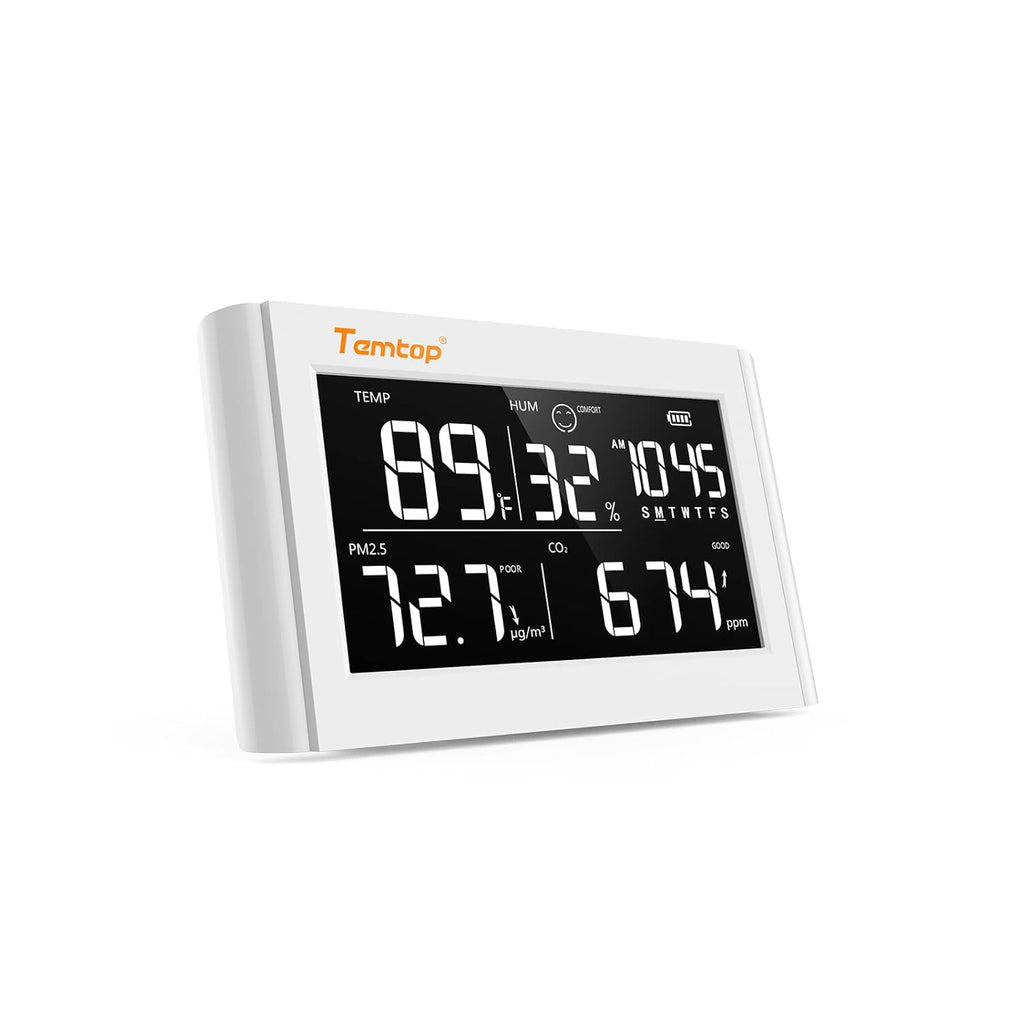 Air Quality Monitor with Color Coded Display M308034