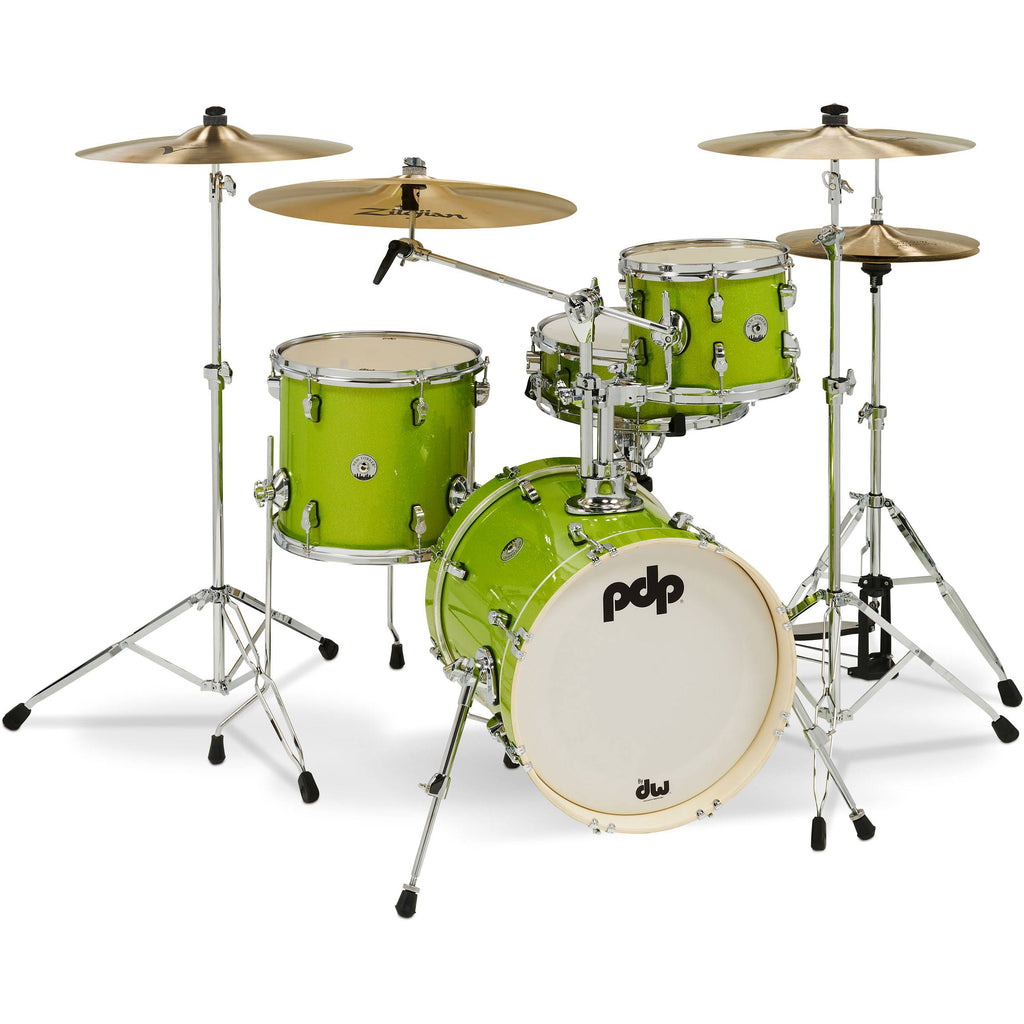 4pc Shell Pack Electric Green Sparkle Y3293