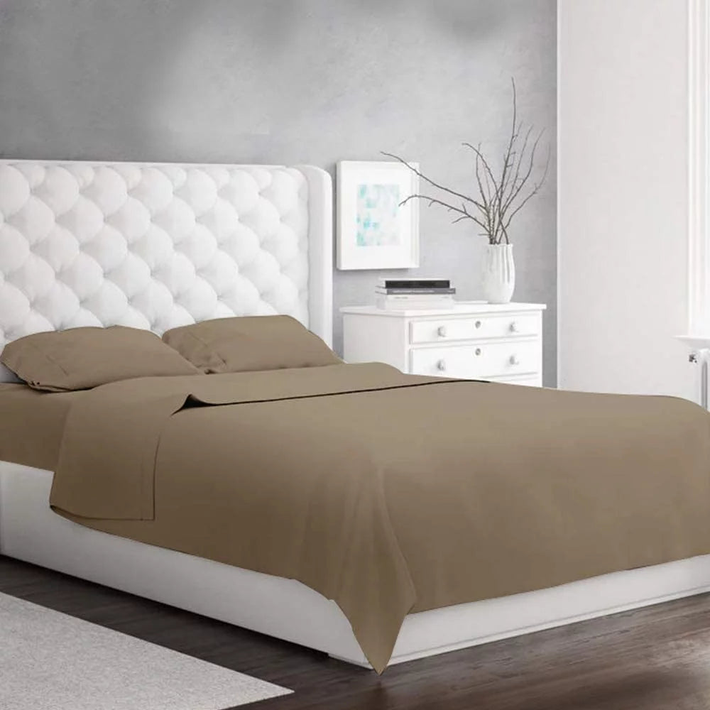 400 Thread Count Egyptian Cotton 4 Pc Queen Sheet Set Z711897