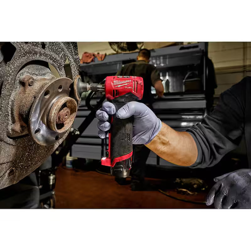 12V Brushless Cordless Stubby 3/8 in. Impact Wrench and 1/4 in. Die Grinder Kit L697