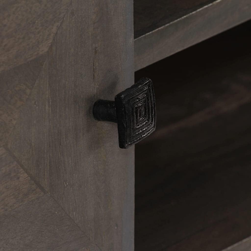 TV Cabinet Solid Mango Wood S453516