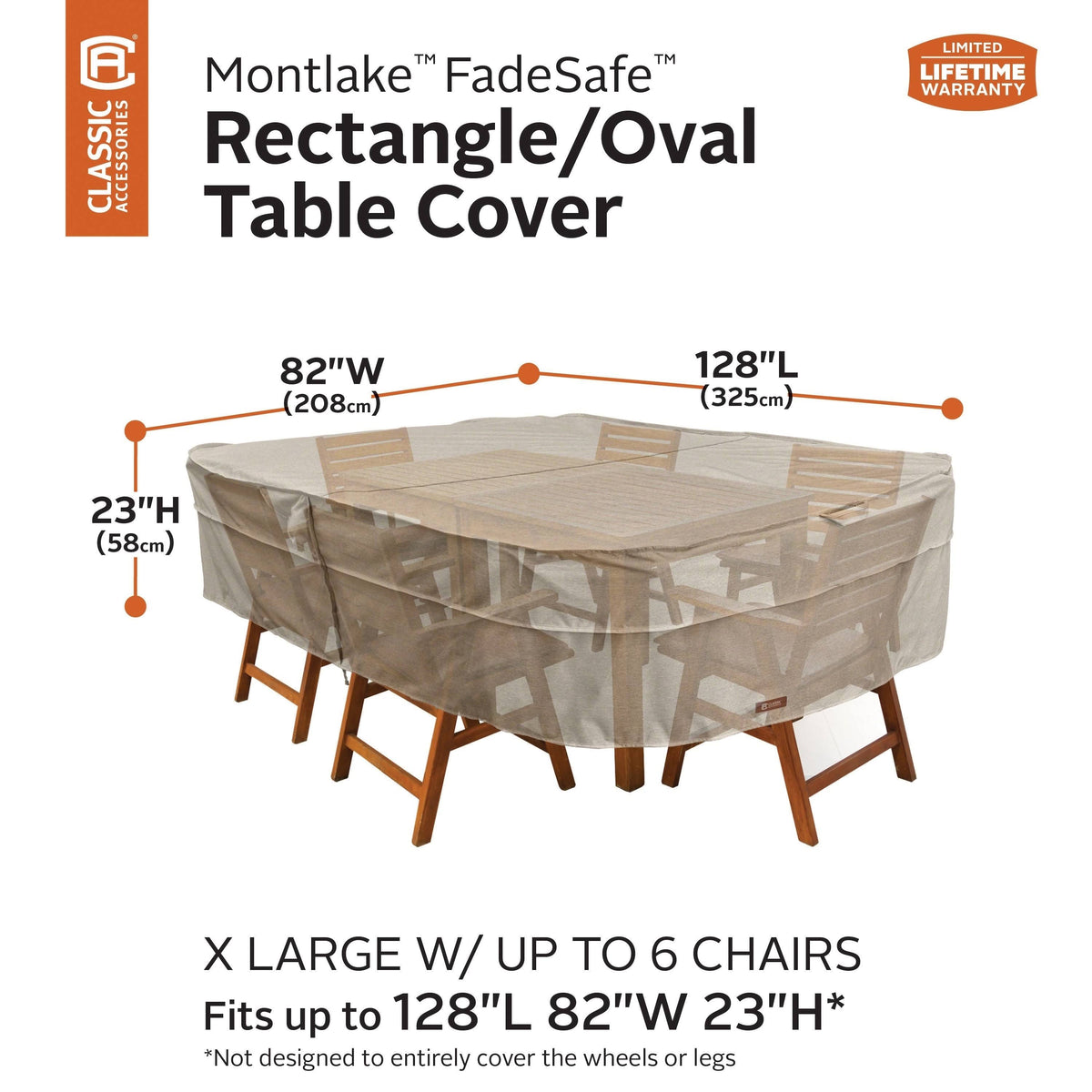 Patio Table & Chair Set Cover Y52504