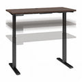 48 x 24 in. Black Walnut Electric Standing Desk G903