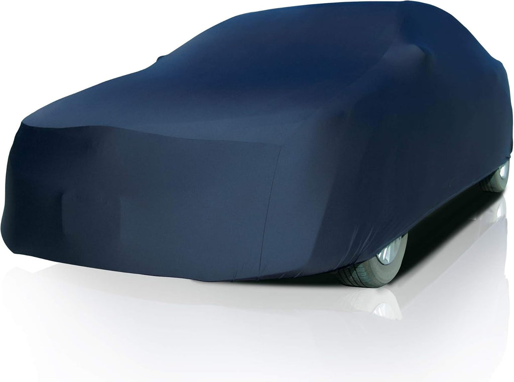 Black Semi Custom Fit Satin Car Cover X26736