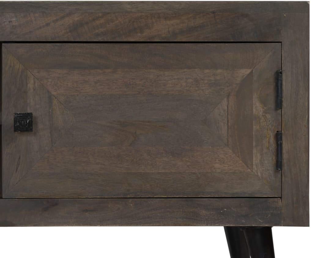 TV Cabinet Solid Mango Wood S453516
