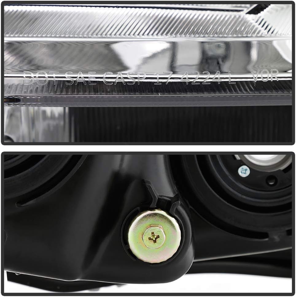 Chrome Housing Headlights Assembly for Toyota Corolla Q50979