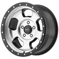 17x8.5 5x127 +25mm Black Machined Wheel Rim R7054