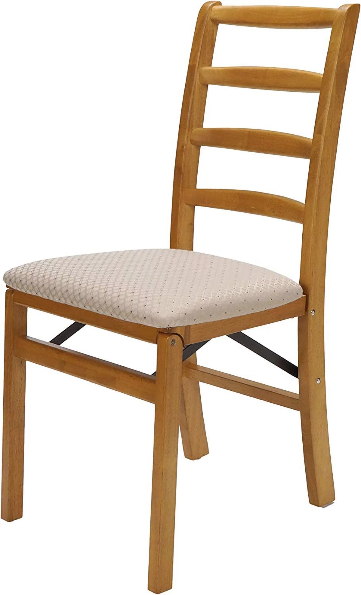 Oak Ladderback Folding Chair Set of 2 H195