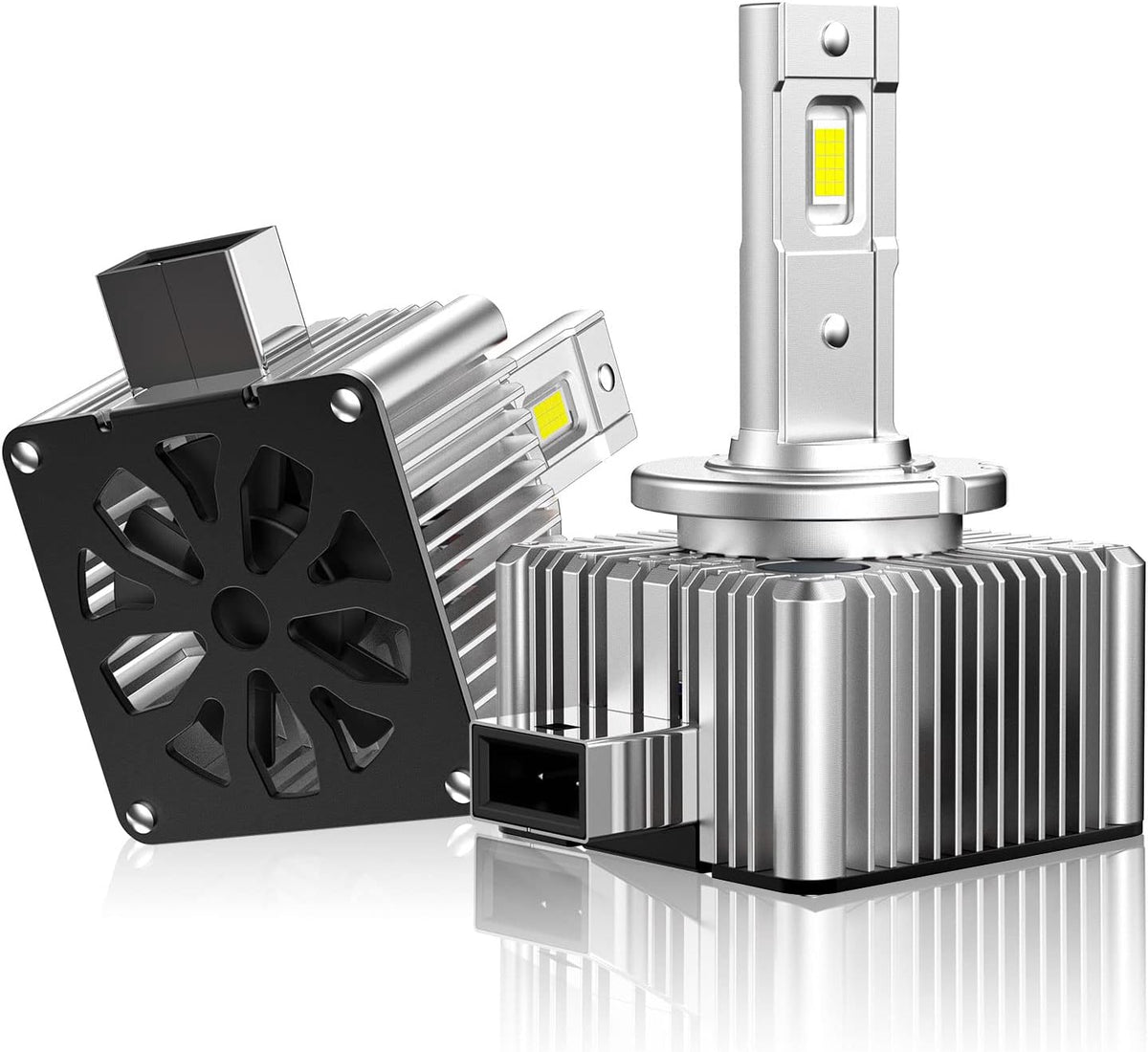 D1S D1R LED Headlight Bulb 100W 12000LM 6000K Super White (2 Pack) X8606