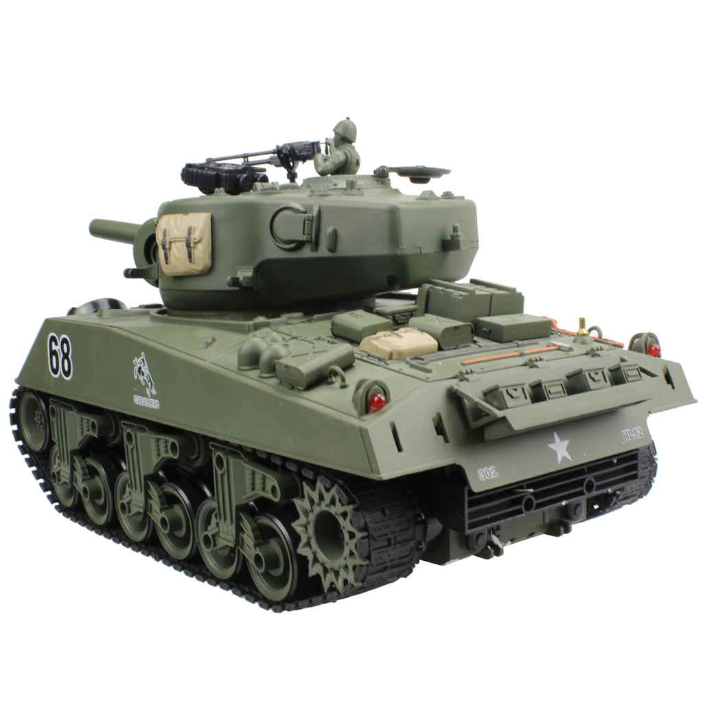 1/20 RC Shooting Ball Tank Toys with 100 BB Bullets M150
