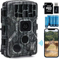 4K 30MP WiFi Trail Camera with 850nm Low Glow Night Vision and 32GB Card O9487