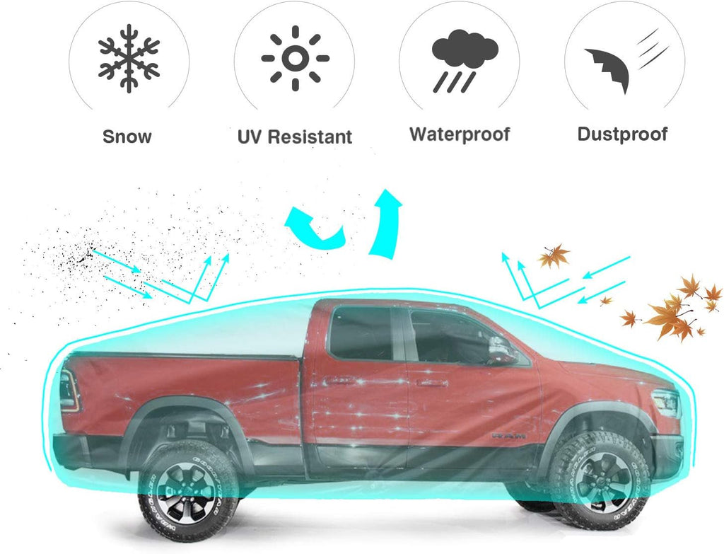5 Layers Waterproof Breathable Truck Car Cover H728427