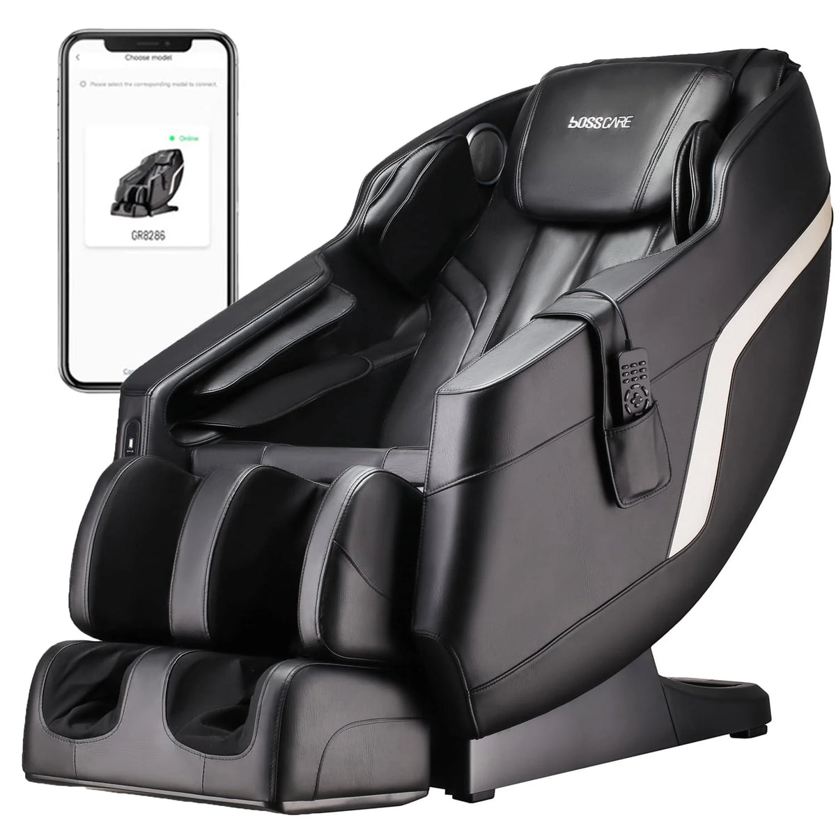 Black Massage Chair and Recliners M676185