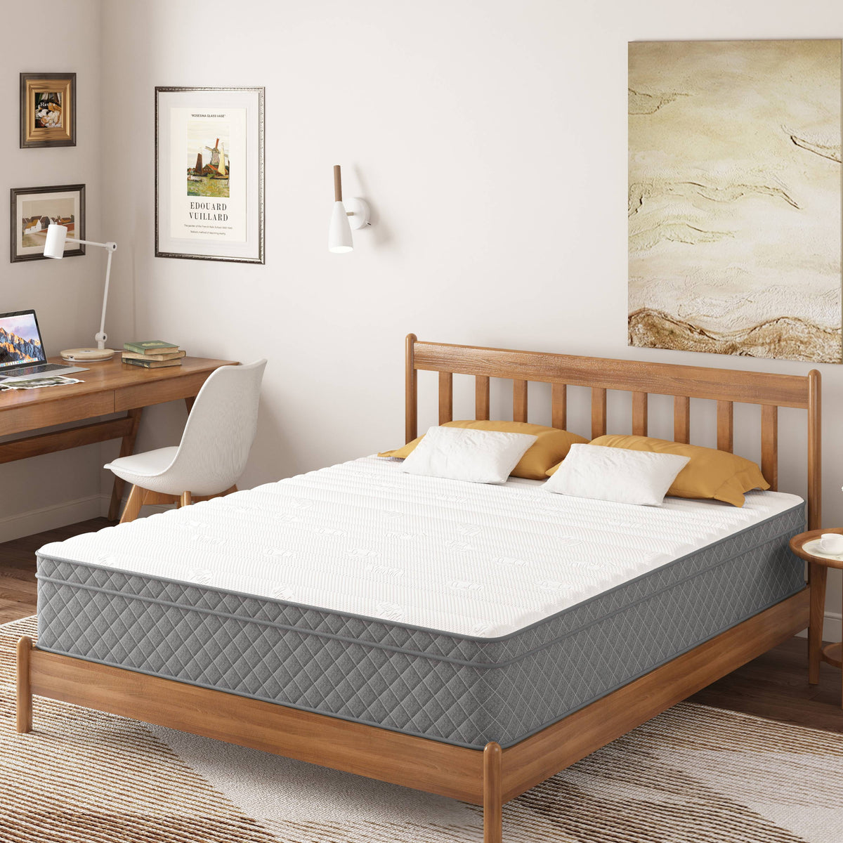 Full Size 12in Medium Innerspring Mattress O1371