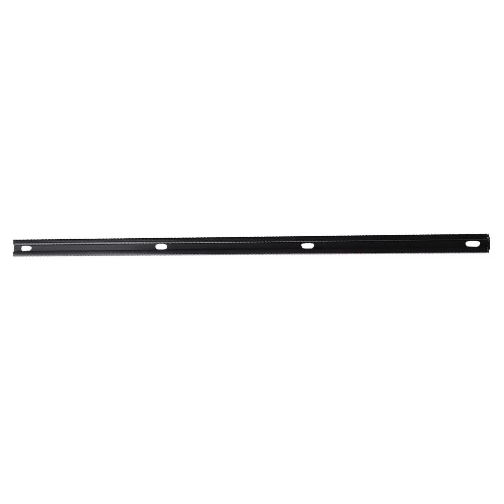 Aluminum 60cm Marine Boat Rail Bracket for Fishing Rod Holder with 4 Screws Hardware A206