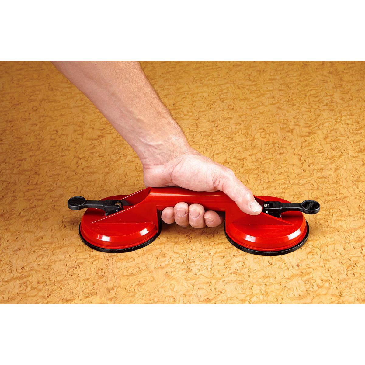 4-2/3 in. 125 lb. Dual Suction Cup Lifter J585