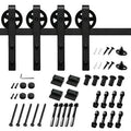 Double Barn Door Hardware Kit Track Length: 96 in. I175177