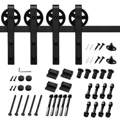 Double Barn Door Hardware Kit Track Length: 96 in. I175177